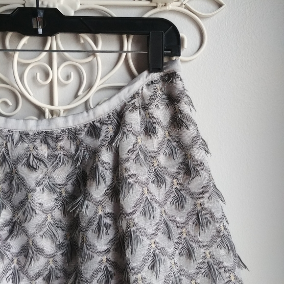 Sunday in Brooklyn Dresses & Skirts - ANTHROPOLOGIE // Fringe Party Skirt